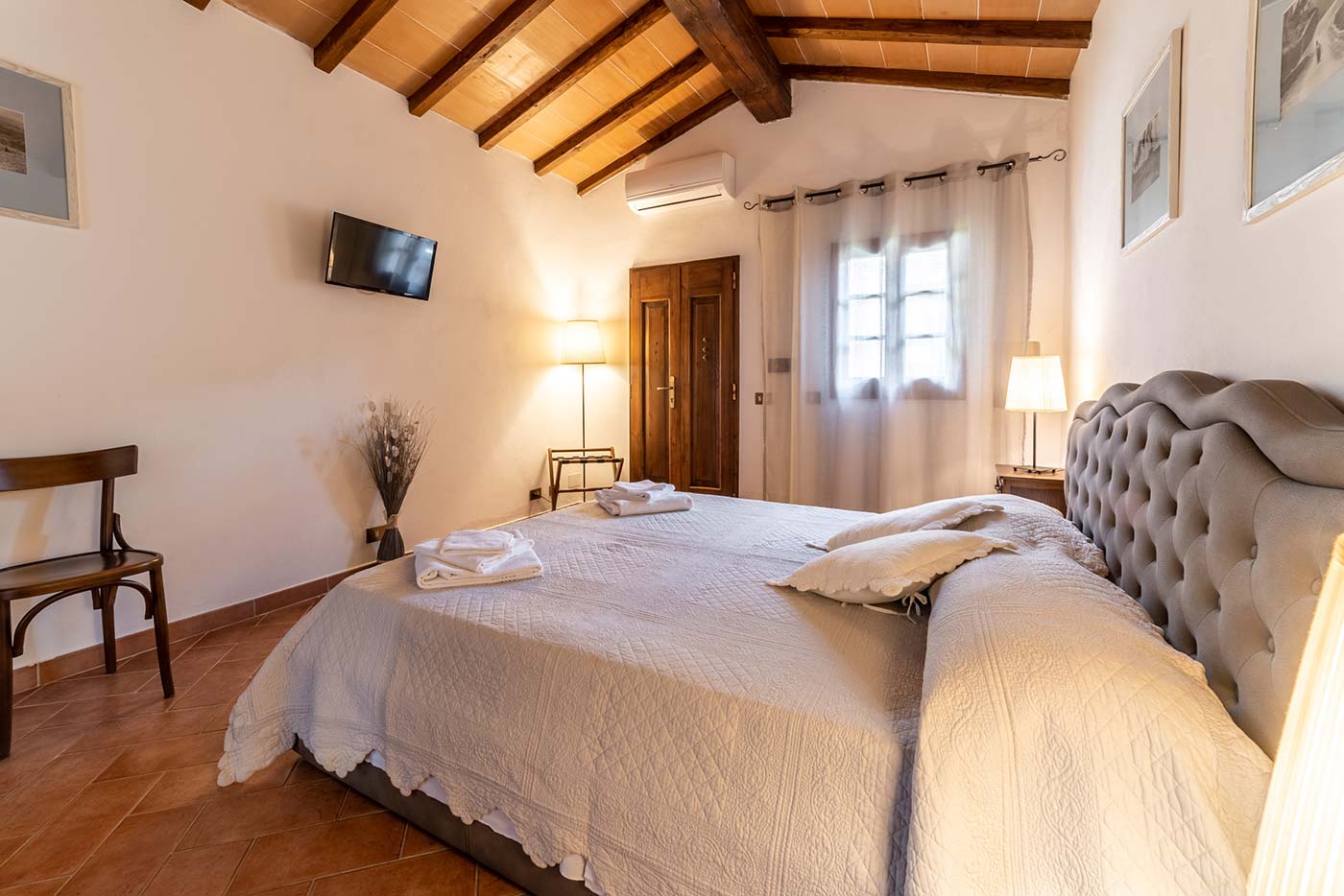 Interno della camera indipendente Il Pozzo