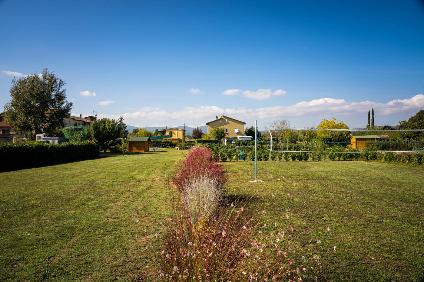 Area esterna per gli ospiti di Borgo Terrosi
