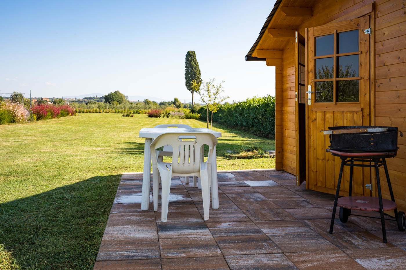 Spazi comuni all’aperto di Borgo Terrosi