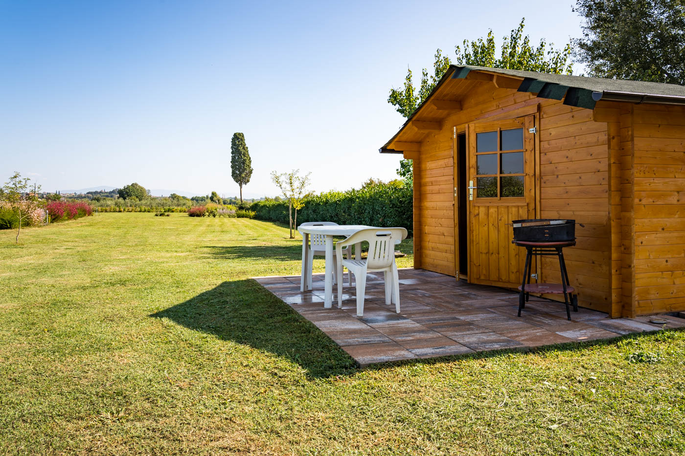 Dettagli del giardino di Borgo Terrosi